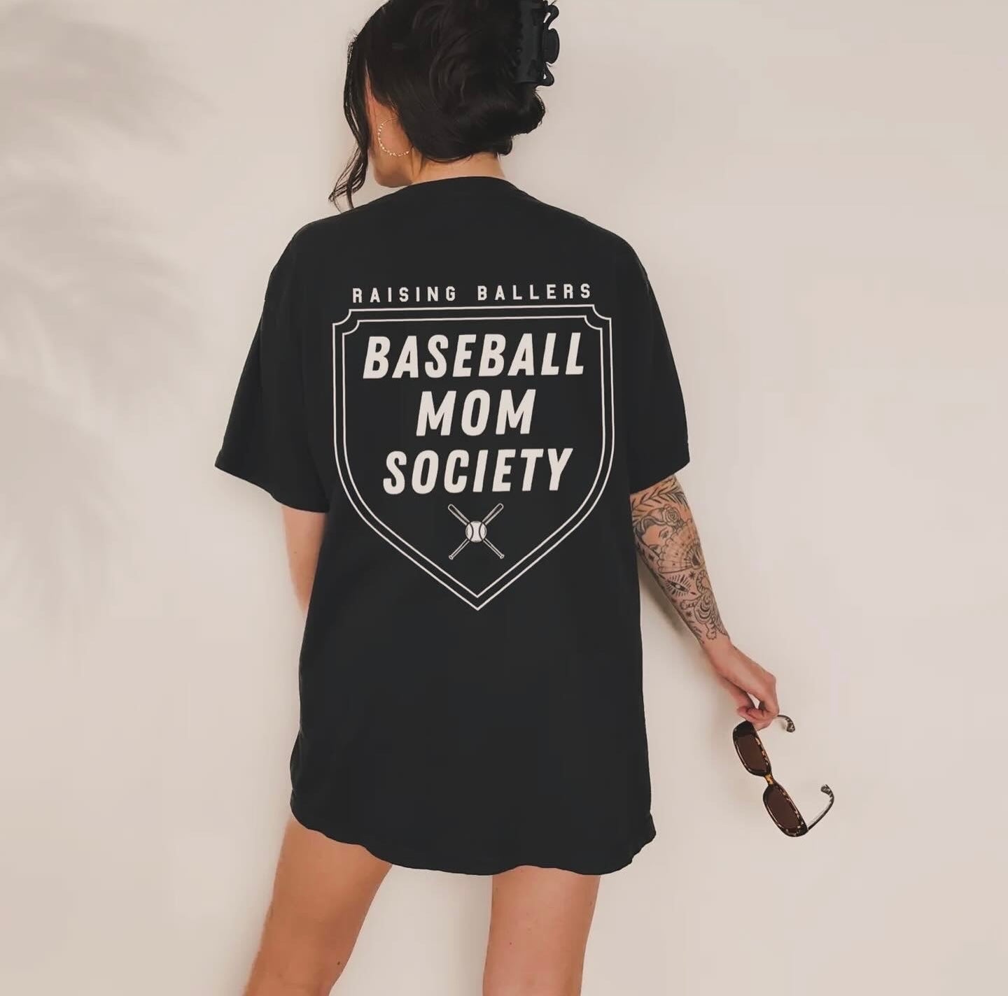 Baseball Mom Society Tee