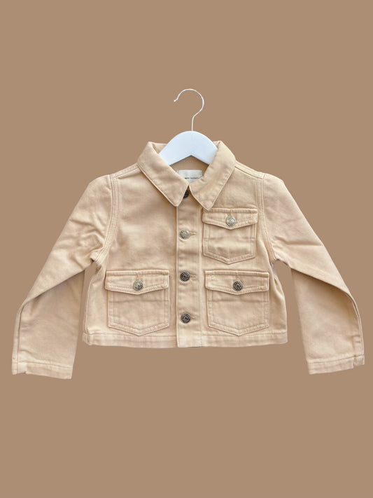 Girl/ Boy Camel Jean Jacket