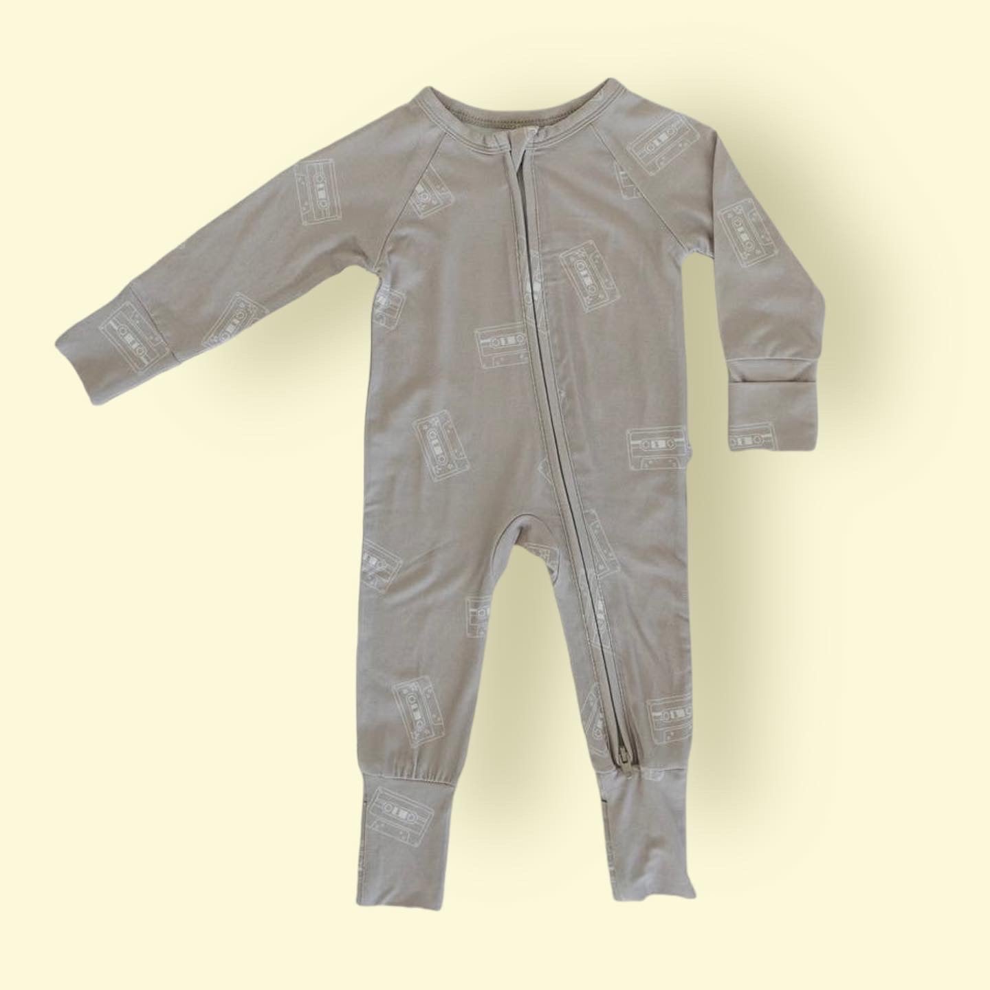 Bamboo Zip Rompers