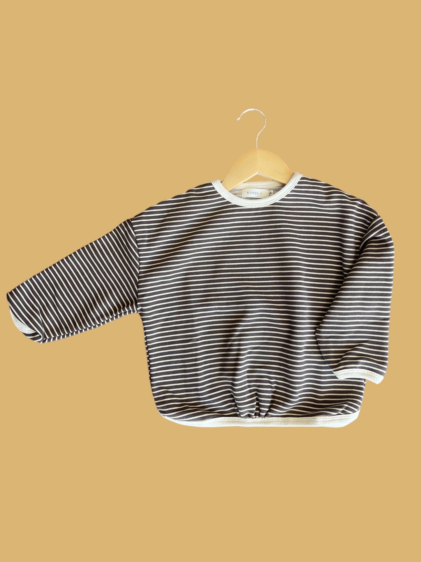 Dark Oat Long Walk Pullover