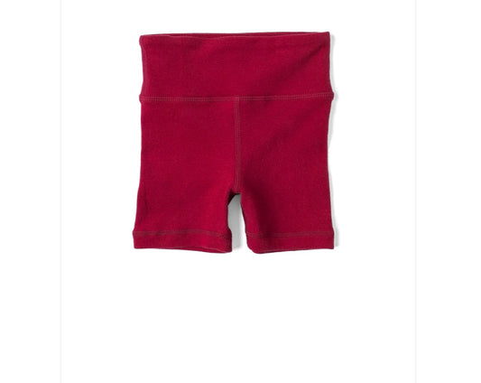 Red Biker Shorts