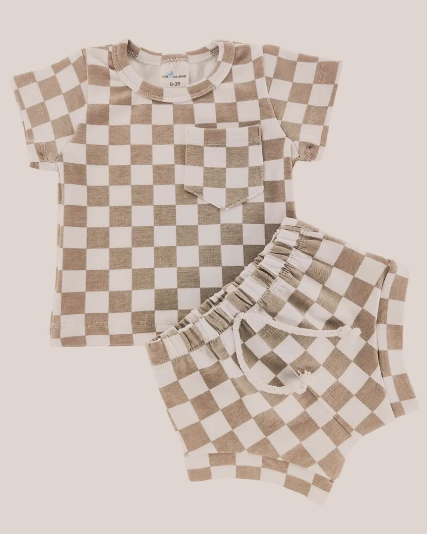 Checkered Pocket Set